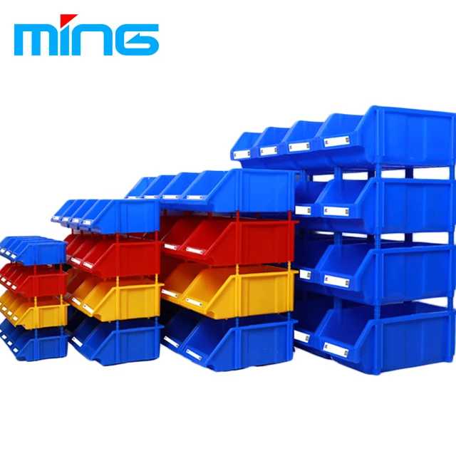 Warehouse Organizer Plastic Stacking Accessory Storage Screw Bin Box