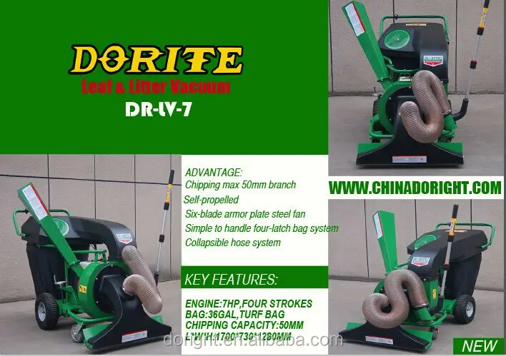 Ducar ,jiangdong, lifan loncin Gasoline power engine electric leaf vacuum