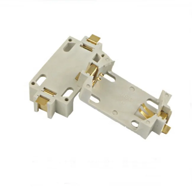 BS-2450 Horizontal Coin Button SMT Type Battery Holder For CR2450 Battery