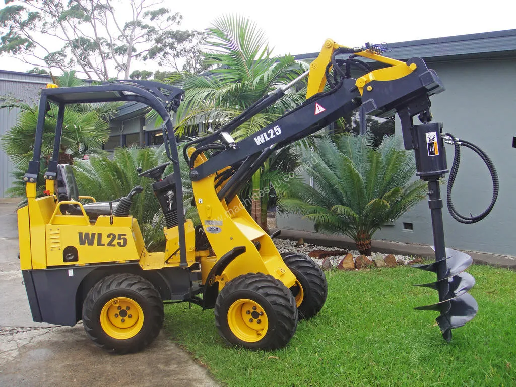 High effecency narrow small garden wheel loader WL25