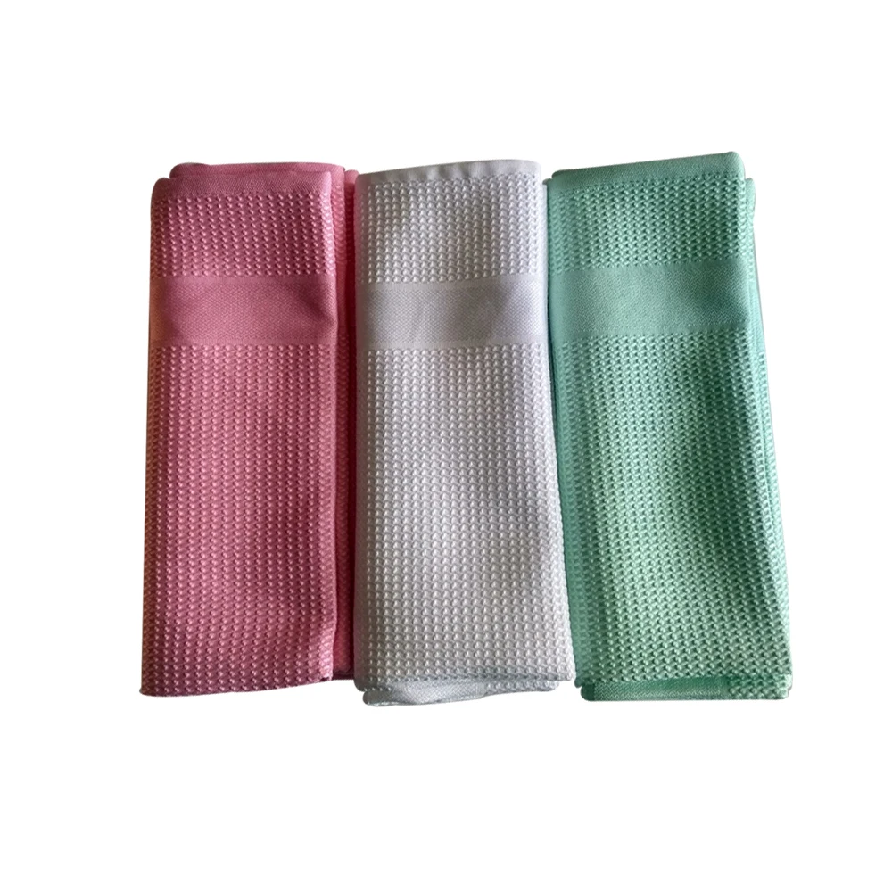 Полотенце из микрофибры с вафельным плетением 40x60