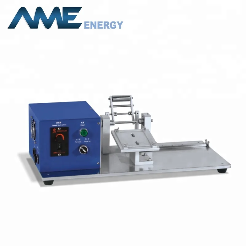 Small Manual Coil Winding Machine For Li Ion Battery Lab Line