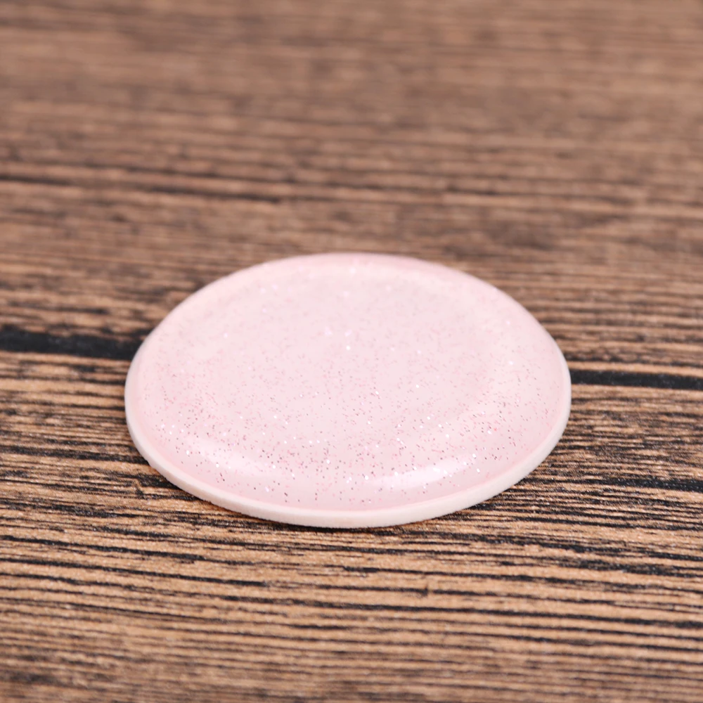 Round Shape Foundation Beauty Tool Glitter Silicone Makeup Sponge Powder Puff