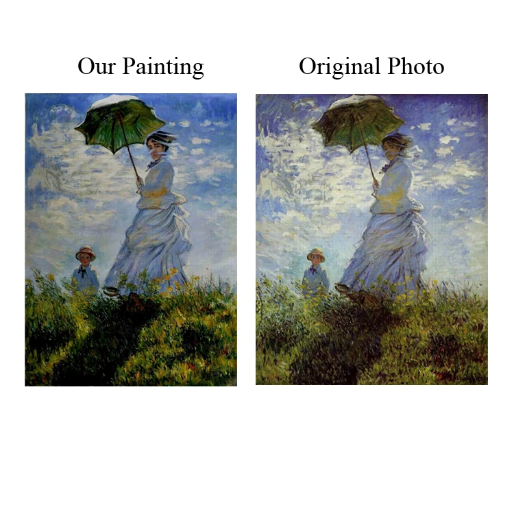 100% Handmade Reproduction Famous monet paintings by skilled painters