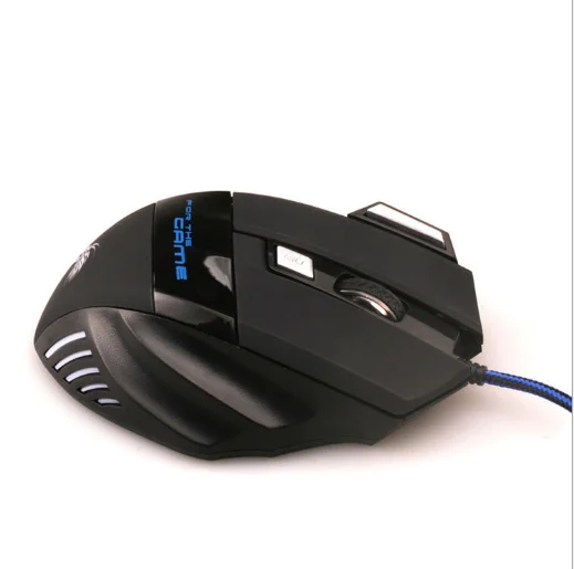 2023 Best sell Bat mickey 7D 5500dpi new private mode Optical  USB cable 7 speed photoelectric gaming Light mouse