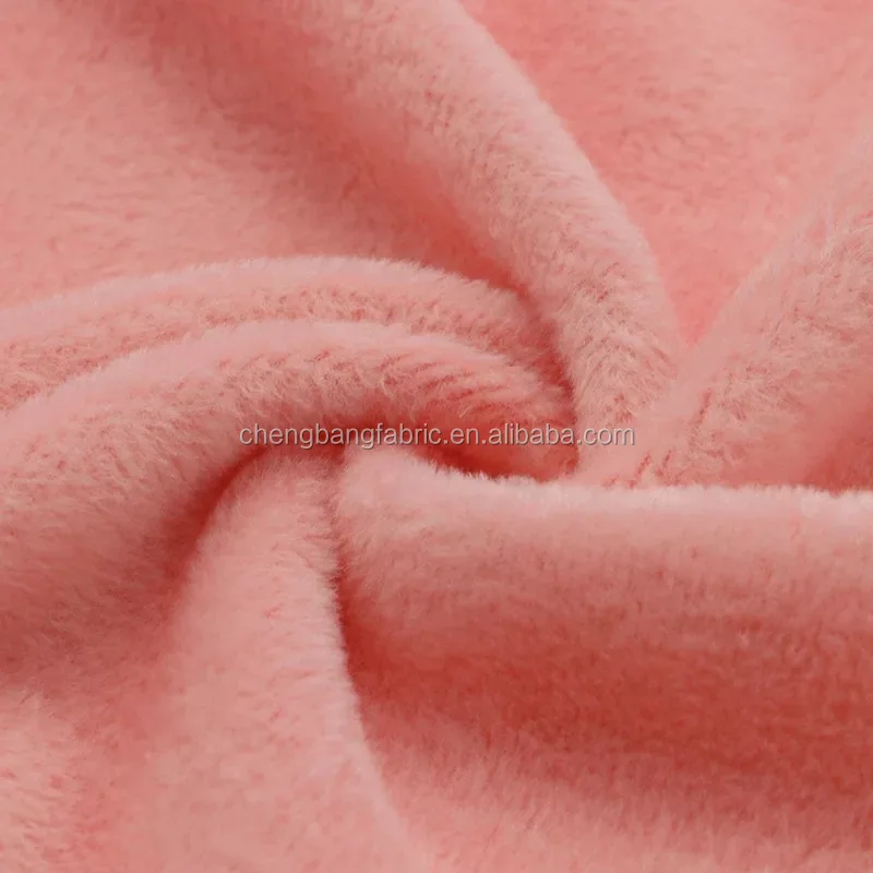 Cheap soild polyester spandex thermal fleece fabric anti-pill velboa fabric thermal legging velvet fleece