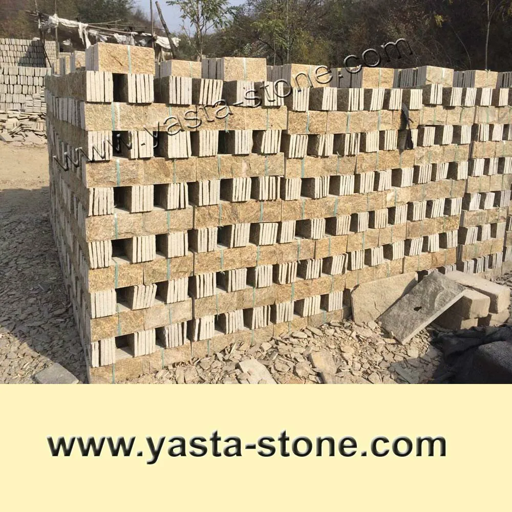 Exterior Wall Granite Mushroom Stone Cladding