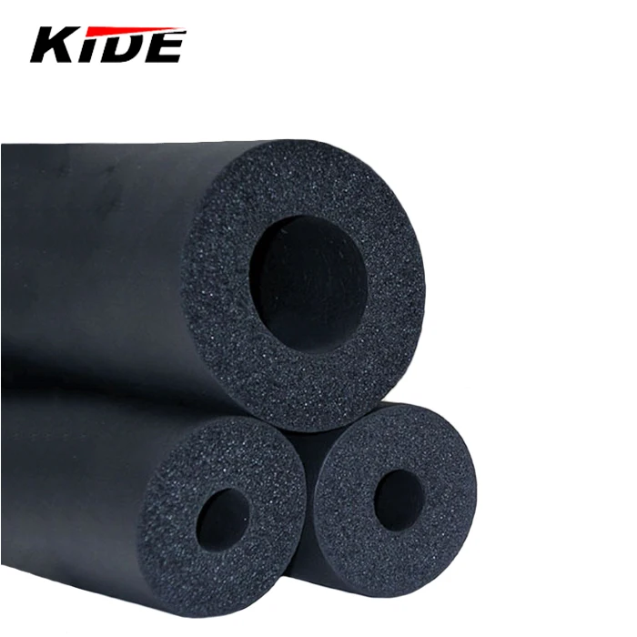 Nitrile foam insulation tube nbr insulation foam hose pipe section