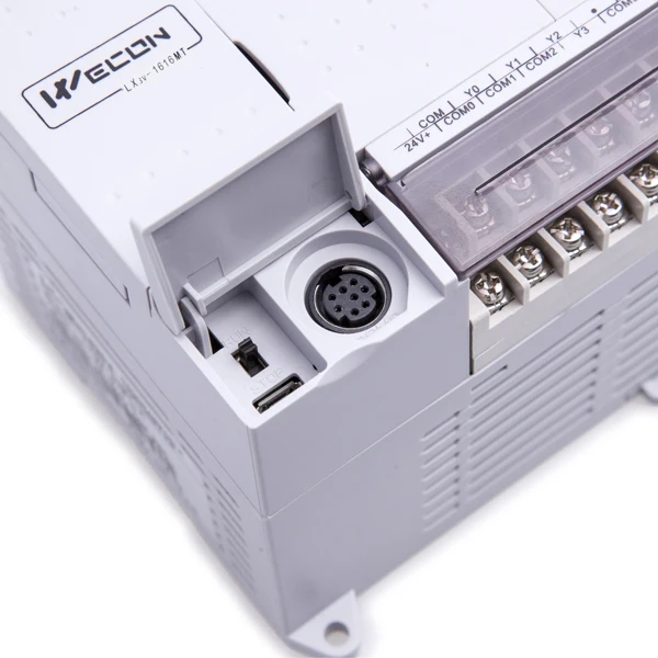 WECON LX3VE PLC 16input and 16 Transistor output with flying cut and rotary cut