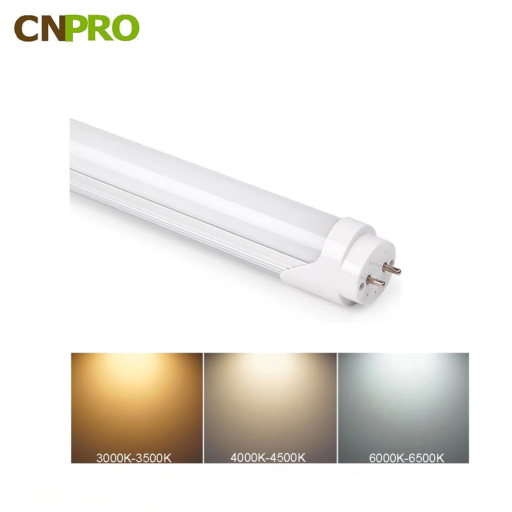 T8 led 1200mm 20w AC100-240V 3000k to 6500K day light T8 led tube light