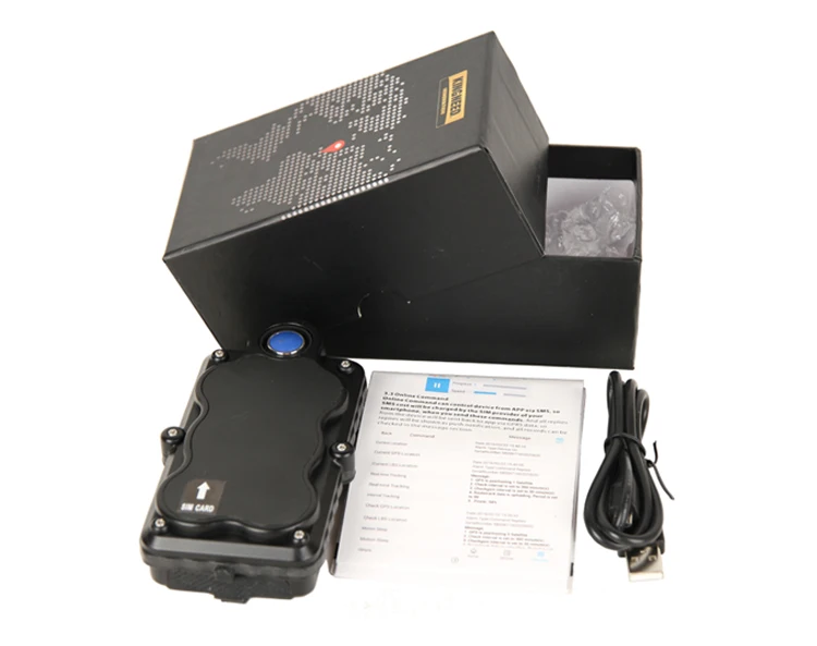 KINGNEED TK05 magnet portable personal offline data logger wifi locator car container vehicle  gps tracker without sim card