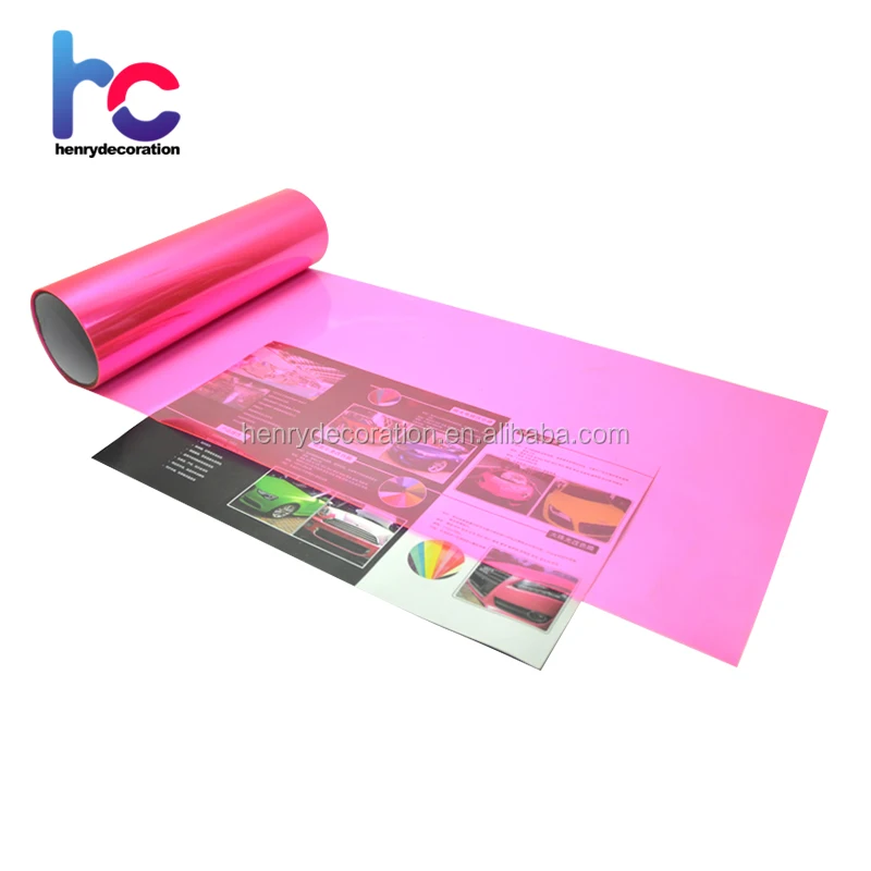 Car Accessories Photochromic Car Tint Film Headlight Vinyl Film Tint