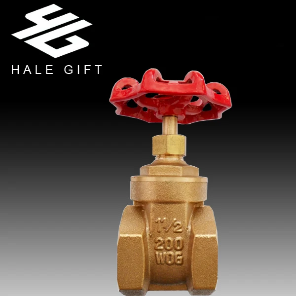 1/2 - 4 Inch Brass Stem Gate Globe Valve with Aluminum Handwheel