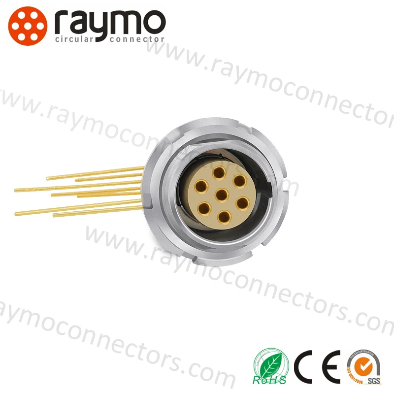 7 полюс панельный разъем защелкивающиеся 0b серии Eeg.0b.310.CLV для монтажа на печатной плате