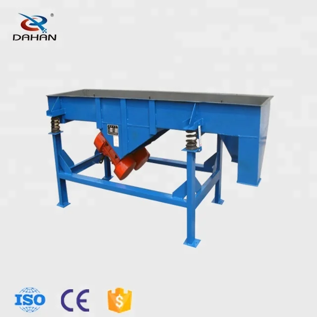 High Capacity Horizontal Linear Vibrating Screen Price for Sand Sieving