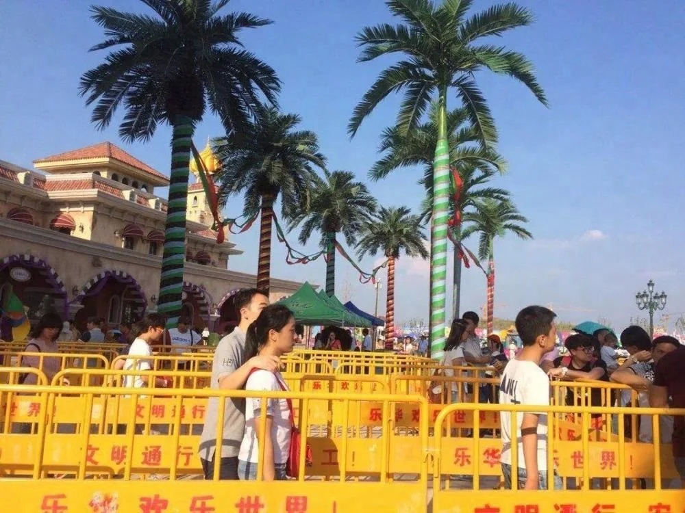 Outdoor 7 meters artificial king coconut palm mega royal tree with 40cm trunk diameter