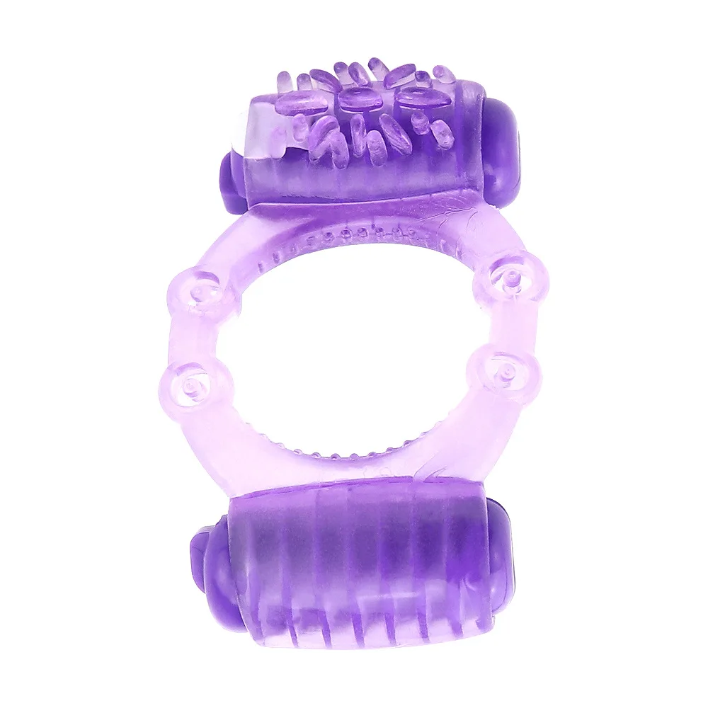 Best Sex Toys With Double Ring Motor Extender Wearing Male Stretcher Vibrating Penis Cock Ring Toys for man