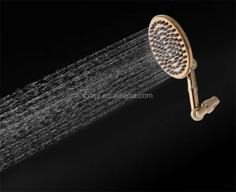 
 Регулируемая вращающаяся на 360 градусов рукоятка, водосберегающая Выдвижная дождевая насадка для душа  
