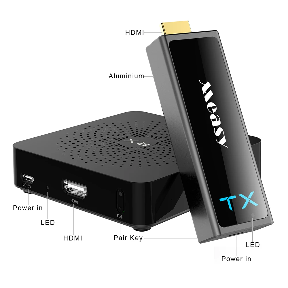  Measy W2H Mini 2 беспроводной 1080P 3D комплект для передачи видео передатчик и