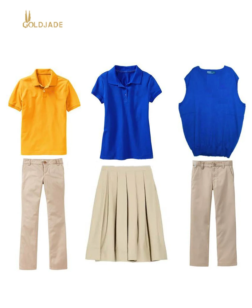
OEM school boys and girls pants Wholesale Primary School Uniform 