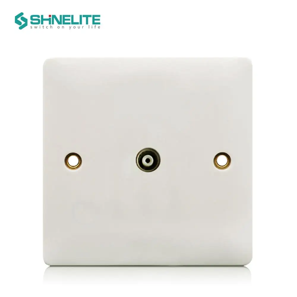 BS 13amp 1 Gang Switched Socket ,Single Pole With Neon