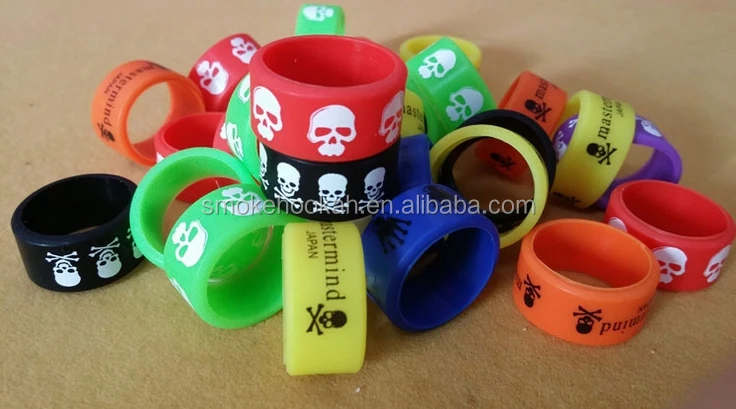 Smokehookah Best And Cheapest Customized Silicone OEM Vape Band For Protecting Tanks