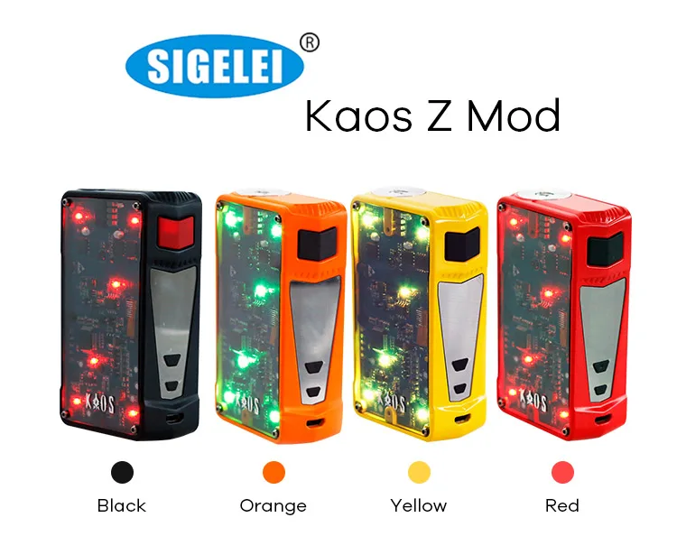  Электронная сигарета мод вейп SIGELEI Kaos Z электронная напрямую с завода