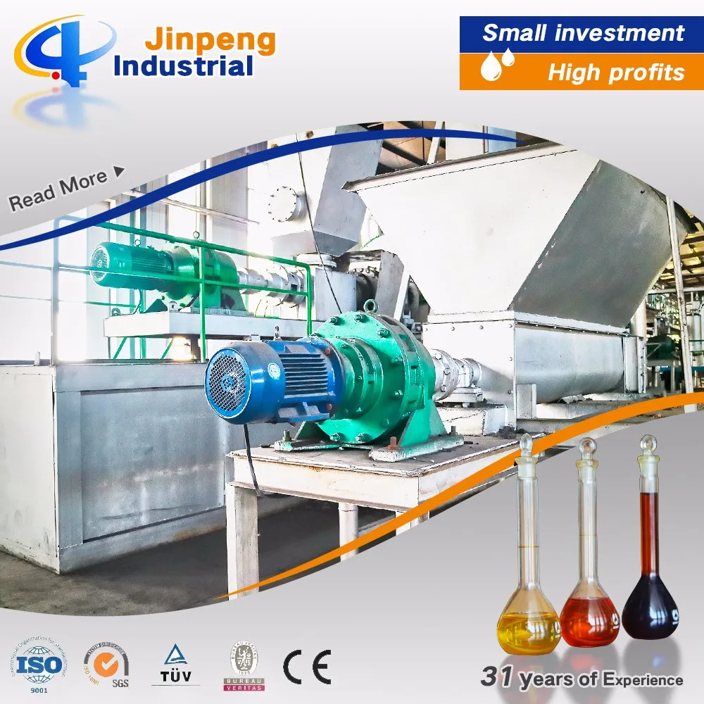 Первоклассная технология 24 часа непрерывной переработки отработанных шин/резины/пластика в установка пиролиза топливного масла
