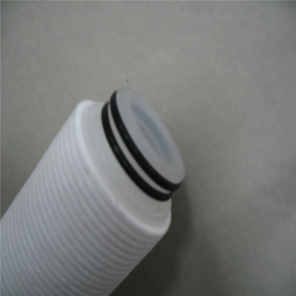 Industry hydrophobic PTFE 0.22um air sterile pleated filter cartridge