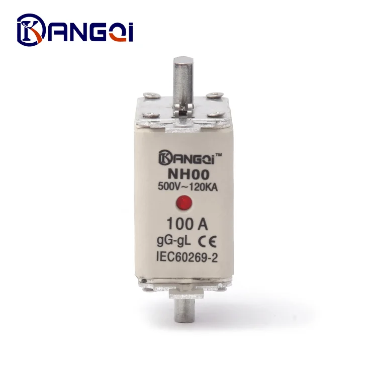 
HRC NT000/NH000 125A fuse link/holder balde fuse ceramic porcelain fuse base 