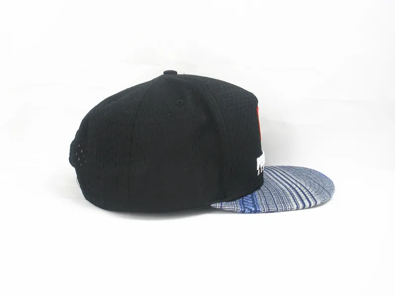 Сетка Вышивка Плоские Края Snapback Крышка С Модой Законопроект