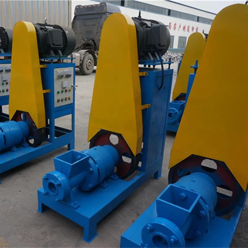 Высококачественный экструдер для брикетов с рисовой шелушкой, машина для изготовления брикетов для барбекю