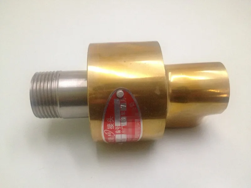 EASTTAI Copper fitting pipe double way flange water rotary coupling