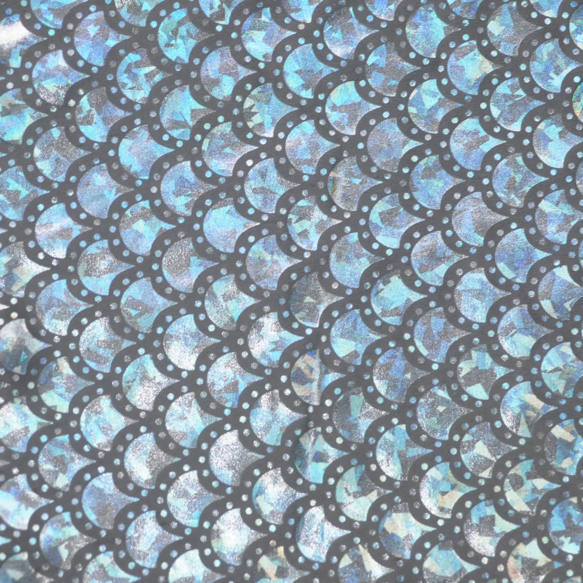 Spandex Fabric Product Type and metallic foil printing