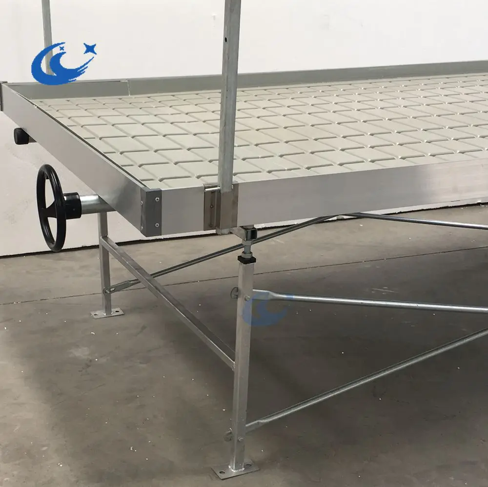 Plastic Grow Trays Hydroponic Trays greenhouse equipment manufacture 4ft*8ft