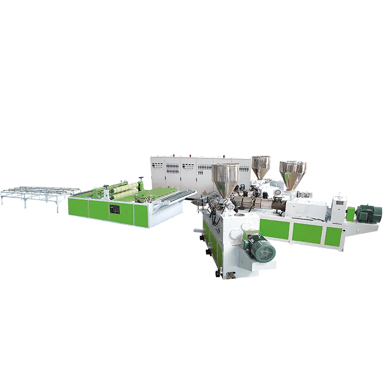 Made in China PVC Multi Layer Heat Insulation Corrugated Board & PC Corrugated Sheet Extrusion Line