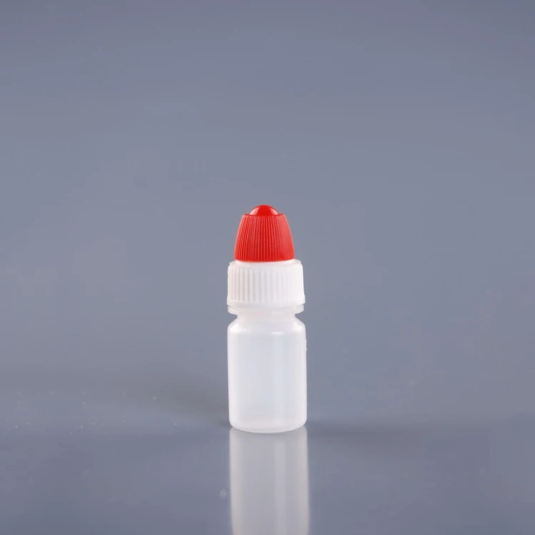 Wholesale 5ml Liquids Eye Drops Bottle White Plastic Dropper Bottles