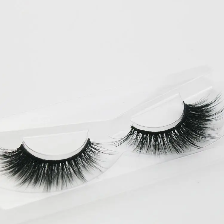 Handmade False 3d Silk Eyelashes With Custom Package Box