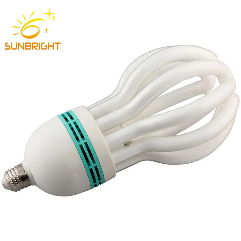  Светодиодное освещение чистый трифосфор Cfl лампы E27 B22 Базовая полуспиральная энергосберегающая лампа