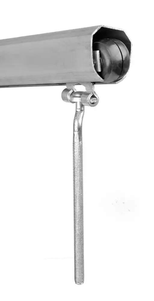 Industrial farm door accessories sliding barn door wheel rail steel track