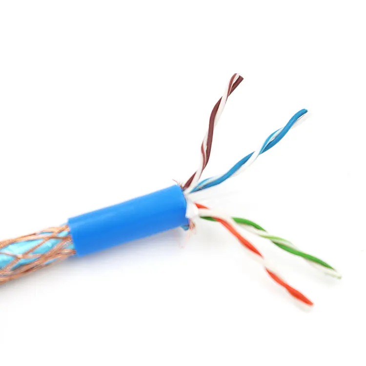High Speed Cat6 Cable SFTP Ethernet LAN Cable 23 awg cu