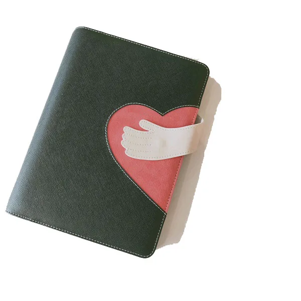 Office Stationery Ring Binders PU Leather Folder Organizer