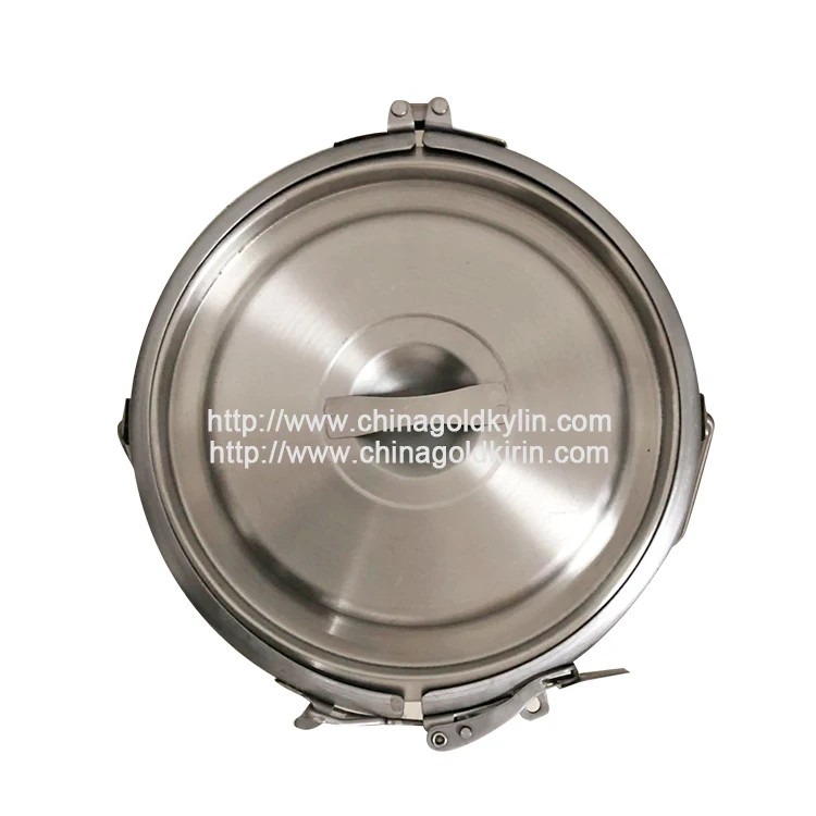 ChinagoldKirin  Factory Wholesale High Quality 10 litre stainless steel milk bucket With Lid