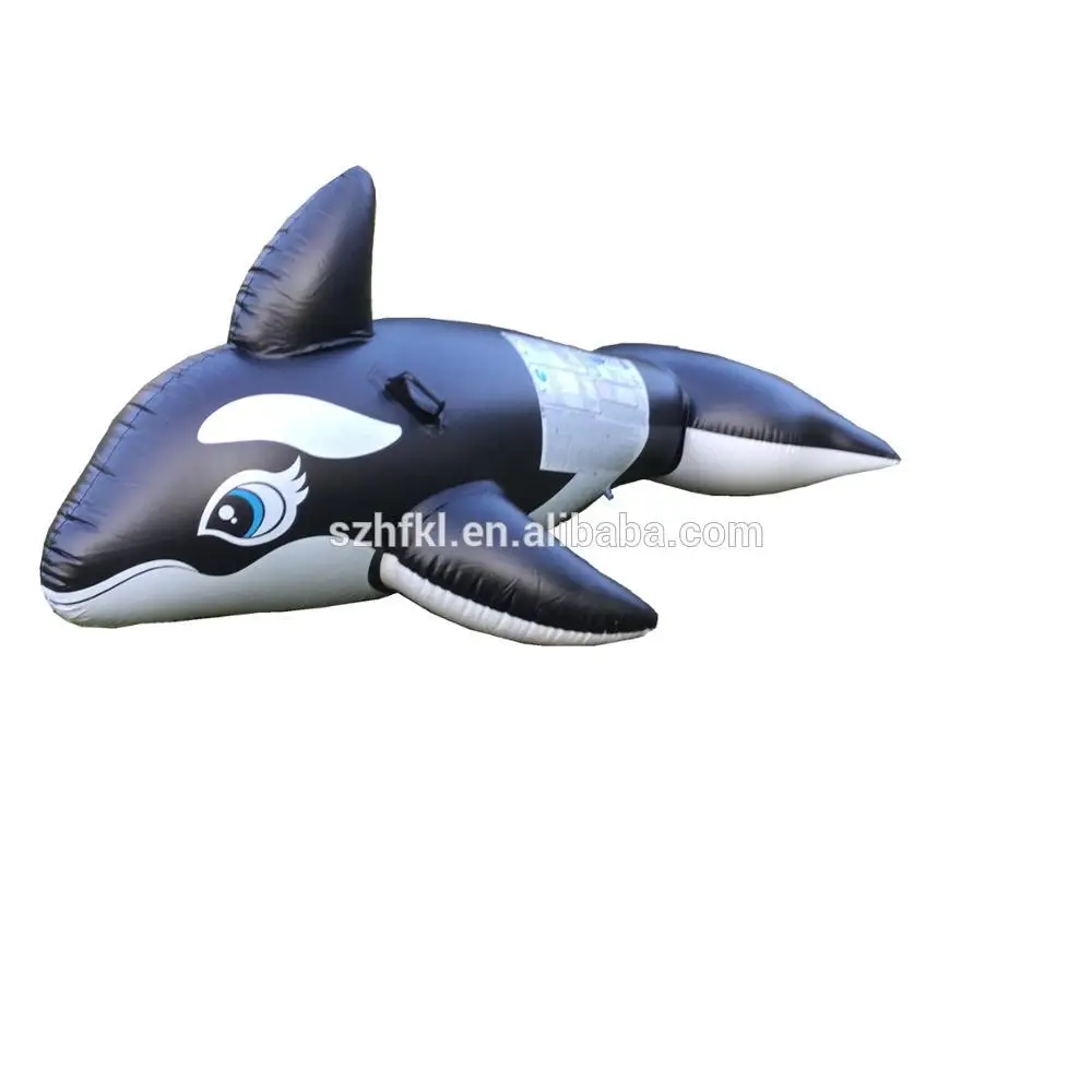 animal ride-on inflatable dolphin float