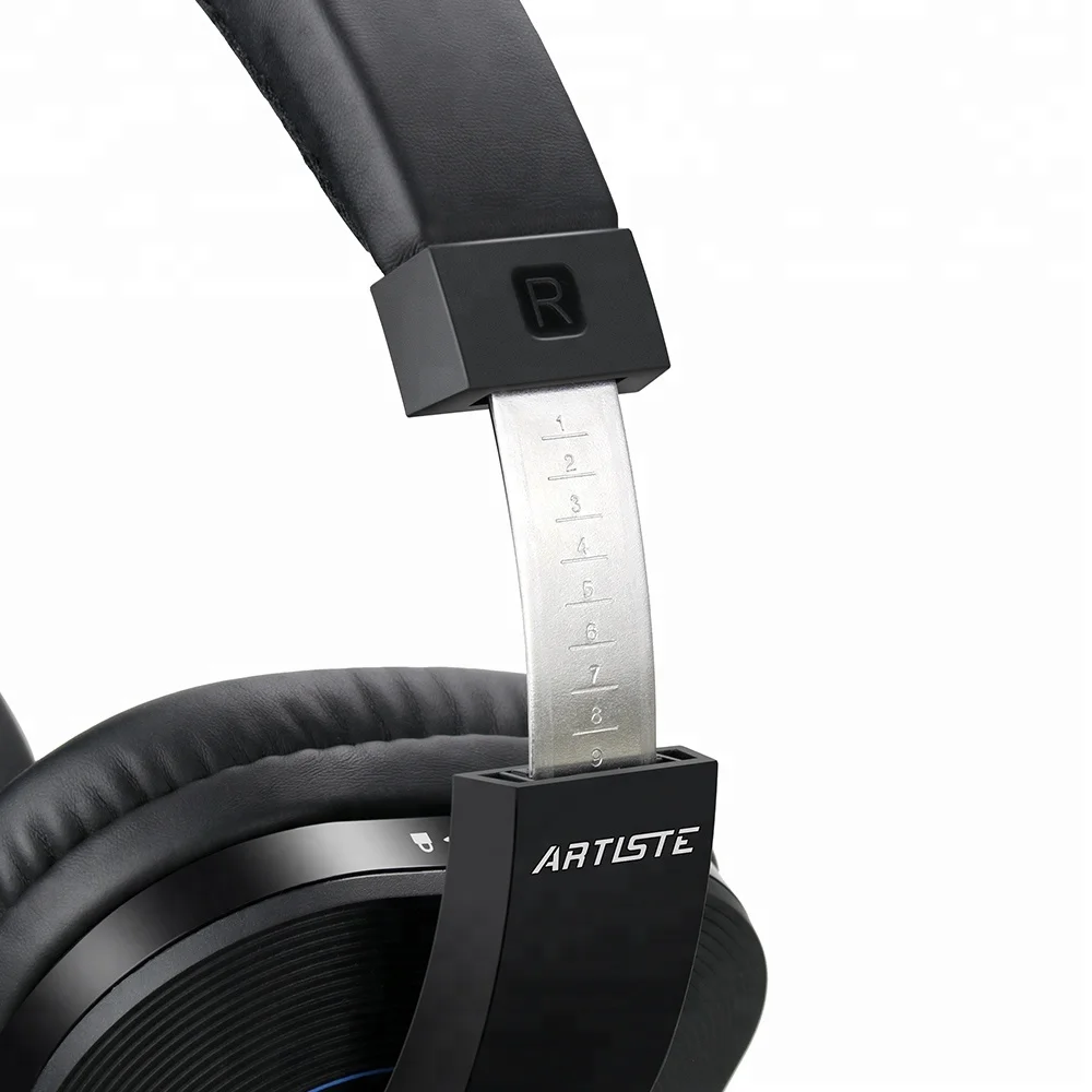 2.4GHz digital Hi-Fi wireless headphone with charging base for laptop/TV/computer