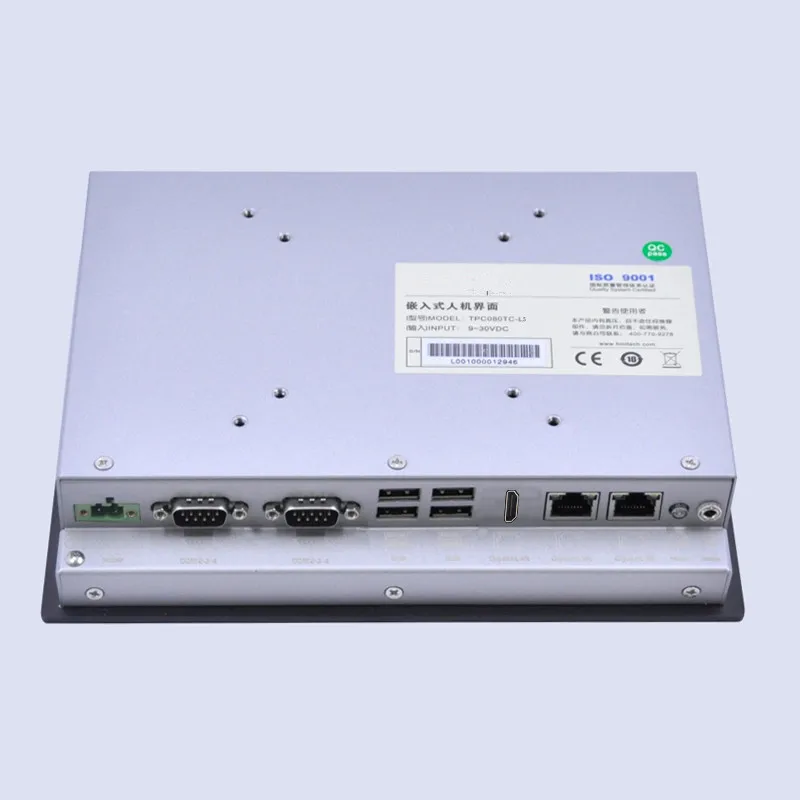  Xingtac TPC-8080s 8 дюймов сенсорный экран J1900 процессор 4 Гб ОЗУ 32 ГБ памяти ufs 9-30 В постоянного тока панель ПК промышленный ПЛК hmi все в