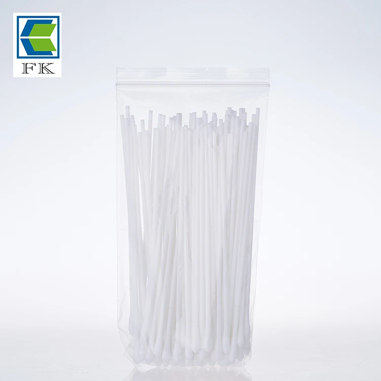 Different packages sterile cotton swab plastic stick