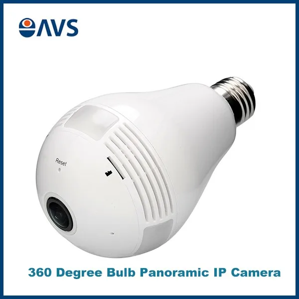 Скрытая камера Spy обнаружения движения HD 960P WIFI IP камеры лампочки