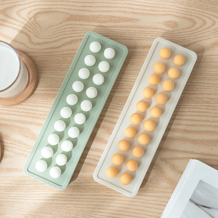 Summer Creative New Products DIY Whisky Multifunction Food Grade Silicone Rectangle Sphere Shape Ice Mold 20 Grids Ice Cube Mold