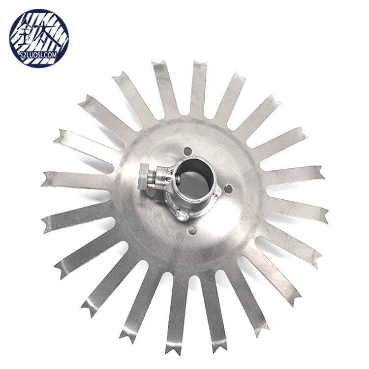 Анодированная стойка из титана с острым разделенным пальцем